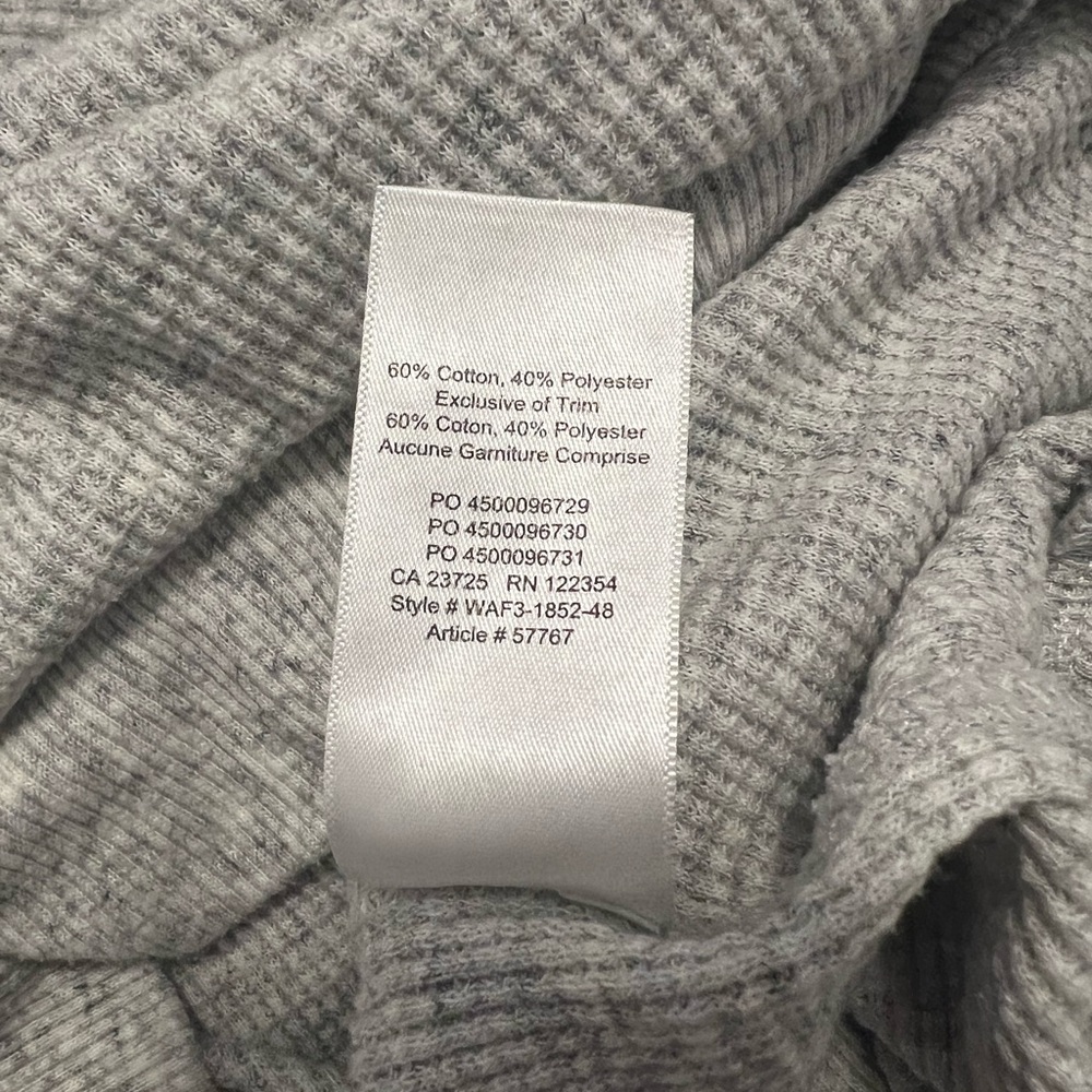 Aritzia TNA Womens Waffle Knit Crew Neck Sweatshirt - Picture 4 of 4